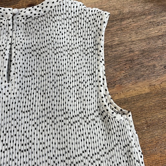 Adrianna Papell black and white top XS - Picture 10 of 12